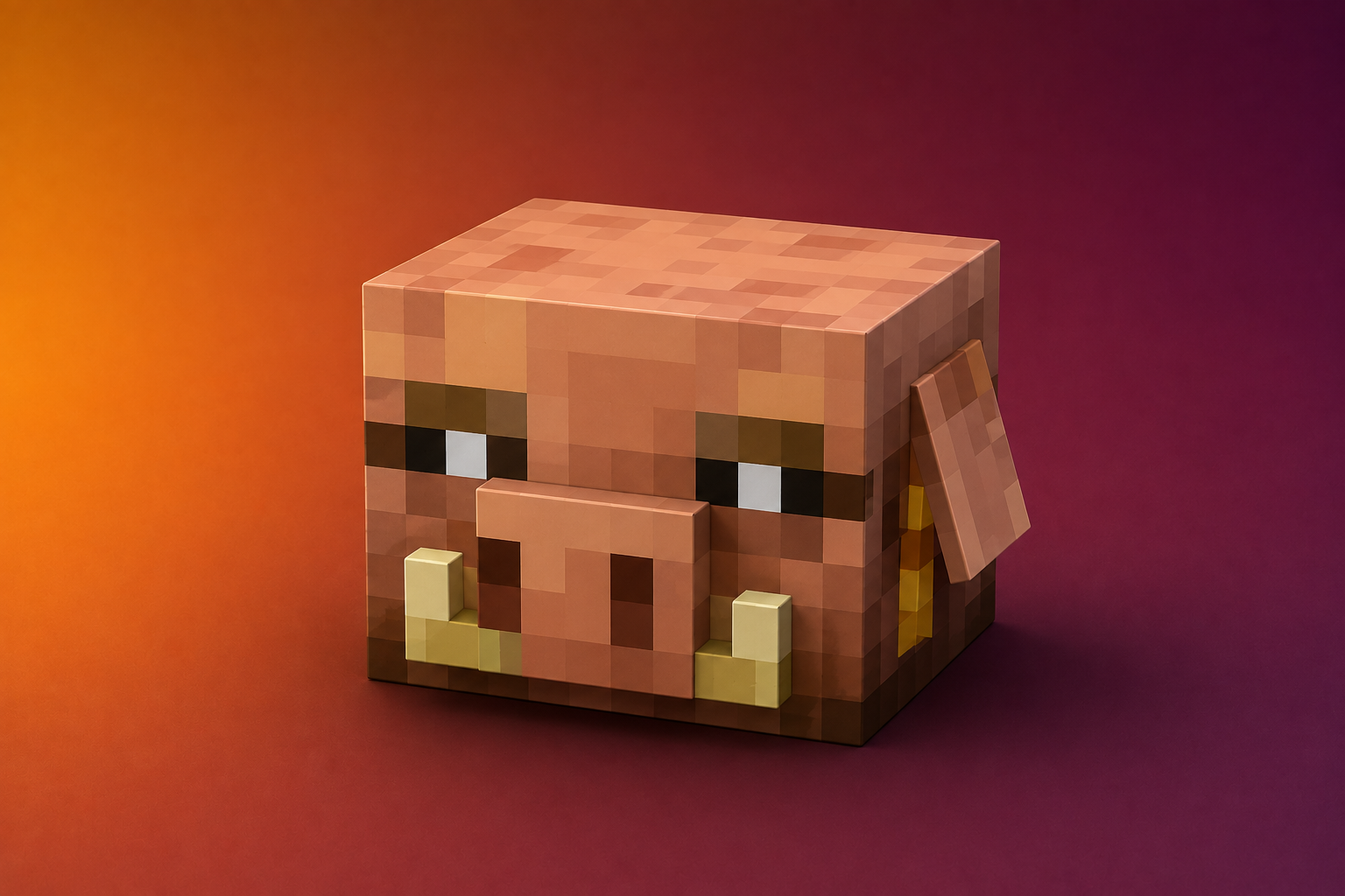 Piglin Head
